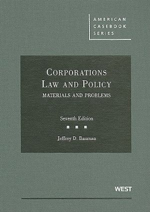 Corporations Law and Policy: Materials and Problems image number 0