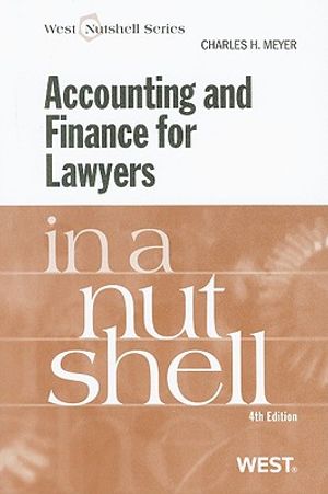 Accounting and Finance for Lawyers in a Nutshell image number 0
