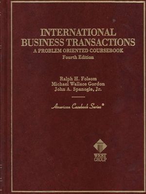 International Business Transactions: A Problem Oriented Course image number 0