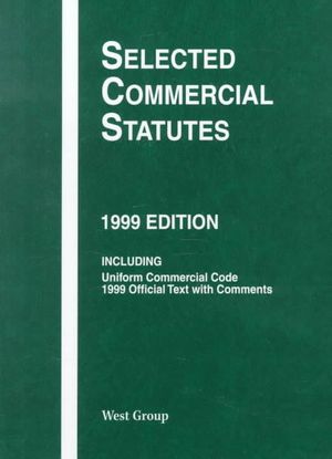 Selected Commercial Statutes image number 0