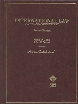 Cases and Commentary on International Law image number 0