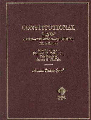 Cases on Constitutional Law image number 0