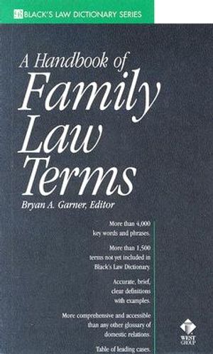 A Handbook of Family Law Terms image number 0