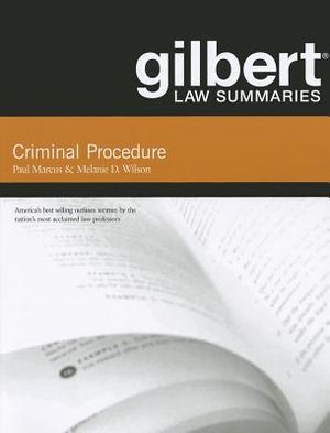 Gilbert Law Summaries on Criminal Procedure, 18th image number 0