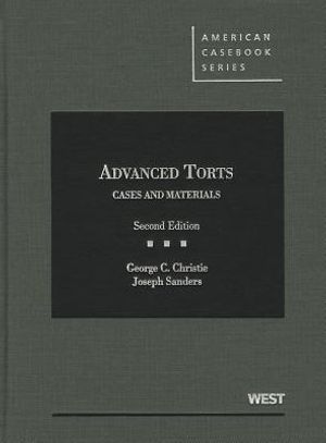 Advanced Torts: Cases and Materials image number 0