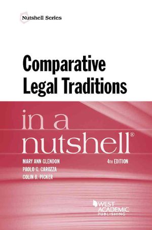 Comparative Legal Traditions in a Nutshell image number 0