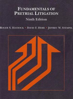 Fundamentals of Pretrial Litigation image number 0