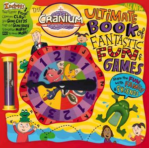 The Cranium Ultimate Book of Fantastic Fun & Games: Share the Fun with Family & Friends [With 2 Flipper Frogs/ 100 Game Cards/ Erasable Marker and Fol image number 0