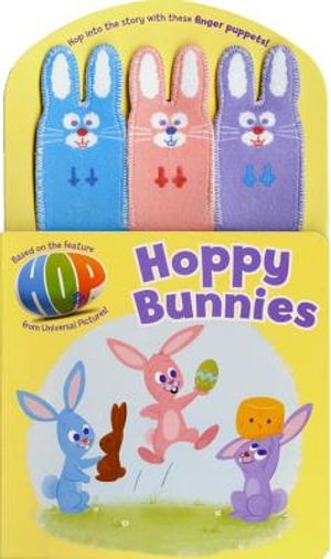 Hoppy Bunnies [With 3 Finger Puppets] image number 0