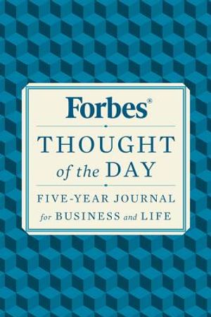 Forbes Thought of the Day: Five-Year Journal for Business and Life image number 0