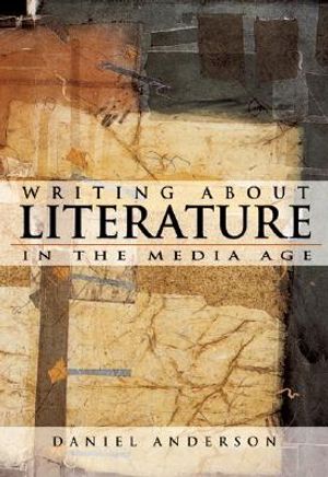 Writing about Literature in the Media Age image number 0