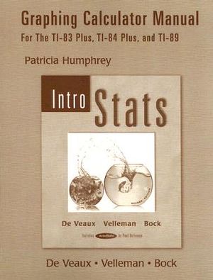 Graphing Calculator Manual: Intro Stats: For the TI-83 Plus, TI-84 Plus, and TI-89 image number 0