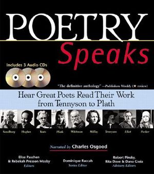 Poetry Speaks: Hear Great Poets Read Their Work from Tennyson to Plath (from Sourcebooks, Inc.) image number 0