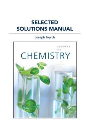 Selected Solutions Manual for Chemistry image number 0
