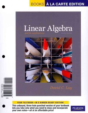 Linear Algebra and Its Applications, Books a la Carte Edition image number 0