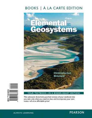 Elemental Geosystems, Books a la Carte Edition image number 0