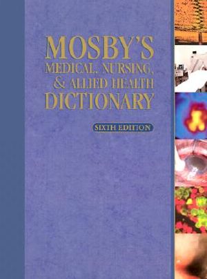 Mosby's Medical, Nursing & Allied Health Dictionary image number 0