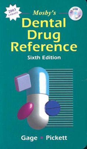 Mosby's Dental Drug Reference (Revised Reprint) image number 0