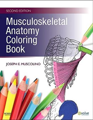 Musculoskeletal Anatomy Coloring Book image number 0