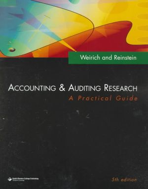 Accounting and Auditing Research: A Practical Guide image number 0