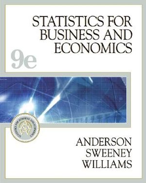 Statistics for Business and Economics [With CDROM and Infotrac] image number 0