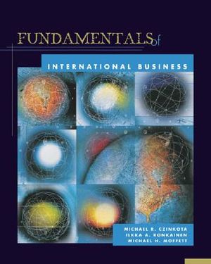 Pkg Fundamentals of International Bus + Map + Infotrac image number 0