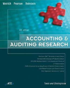Auditing & Tax Research: Tools and Strategies [With Research Link] image number 0