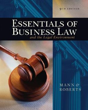 Essentials of Business Law and the Legal Environment image number 0