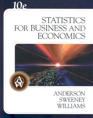 Statistics for Business and Economics [With CDROM] image number 0