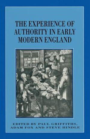 The Experience of Authority in Early Modern England image number 0