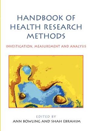 Handbook of Health Research Methods: Investigation, Measurement and Analysis image number 0