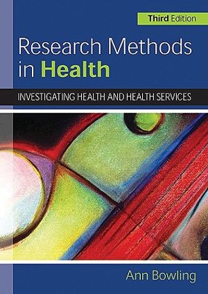 Research Methods in Health: Investigating Health and Health Services image number 0