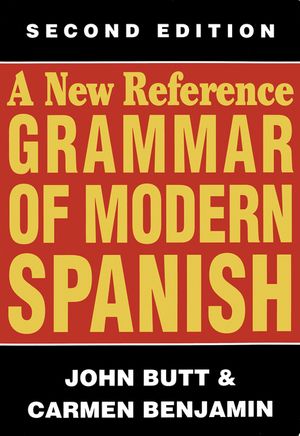 A New Reference Grammar of Modern Spanish image number 0