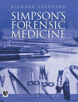 Simpson's Forensic Medicine image number 0