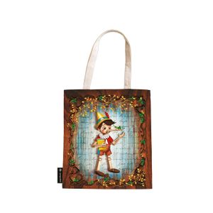 Carlo Collodi, Pinocchio Canvas Bag by Paperblanks (Fairy Tale Collection) image number 0