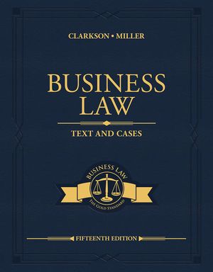 Business Law: Text and Cases image number 0