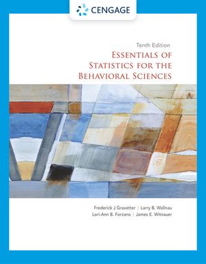 Essentials of Statistics for the Behavioral Sciences (with APA Card) image number 0