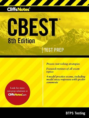 Cliffsnotes Cbest, 8th Edition image number 0