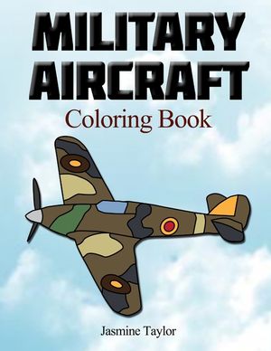 Military Aircraft Coloriong Book image number 0