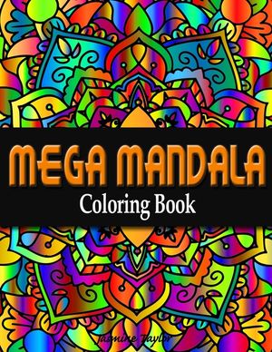 Mega Mandala Coloring Book image number 0