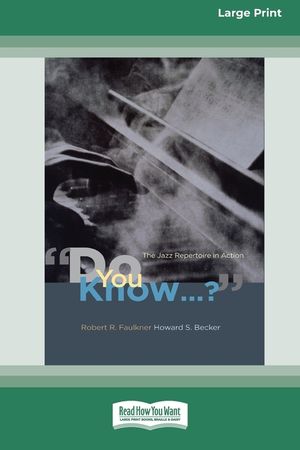 Do You Know...?: The Jazz Repertoire in Action (16pt Large Print Edition) image number 0