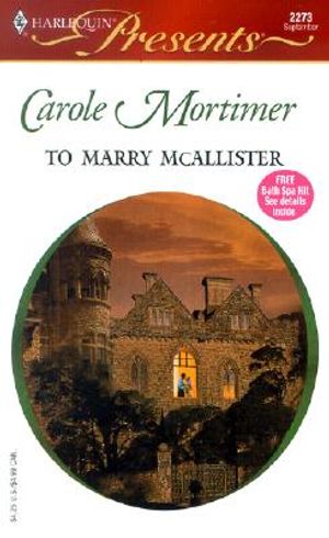 To Marry McAllister image number 0