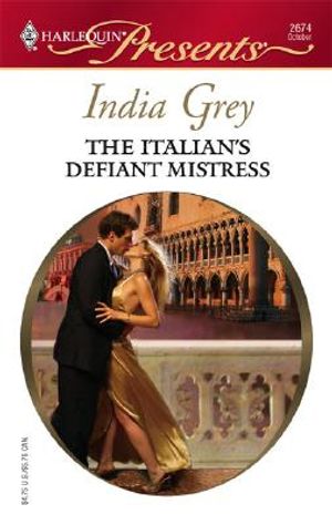 The Italian's Defiant Mistress image number 0
