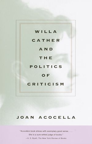 Willa Cather and the Politics of Criticism image number 0