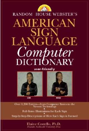 Random House Webster's American Sign Language Computer Dictionary image number 0