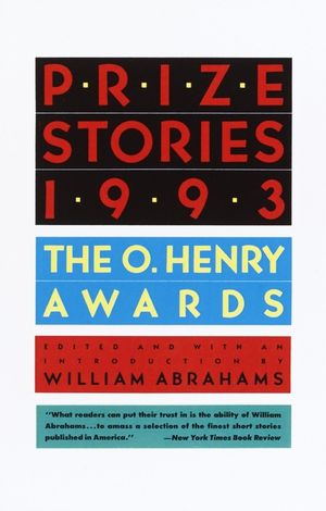 Prize Stories, 1993: The O. Henry Awards image number 0