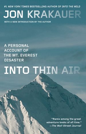 Into Thin Air: A Personal Account of the Mount Everest Disaster image number 0