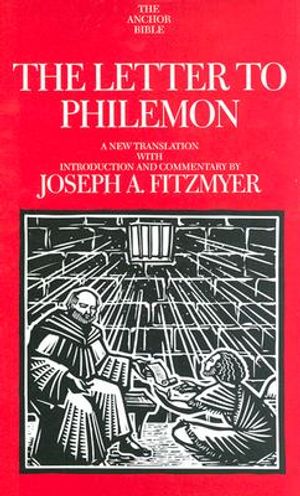 The Letter to Philemon: A New Translation with Introduction and Commentary image number 0