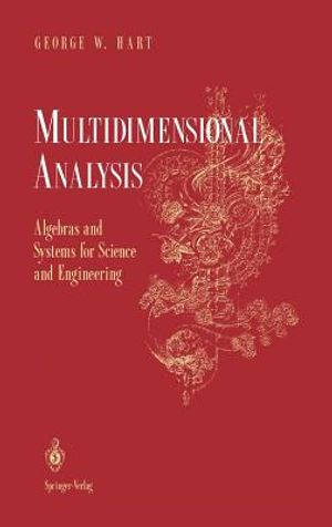 Multidimensional Analysis: Algebras and Systems for Science and Engineering image number 0
