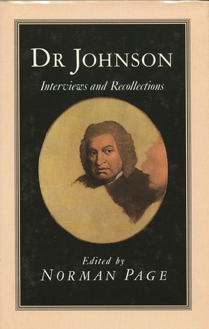 Dr. Johnson: Interviews and Recollections image number 0